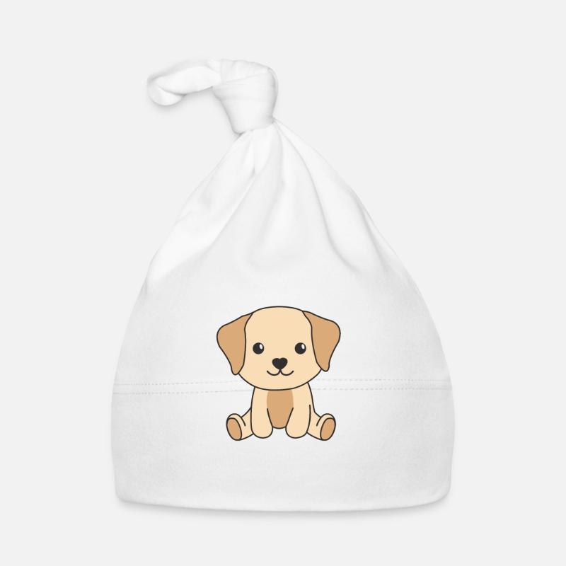 Labrador süße Hunde lustige Labrador Baby Bio-Mütze