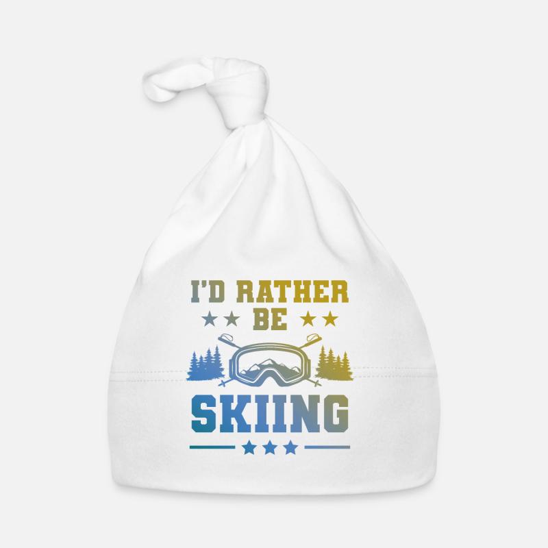 Ski Skiing Bonnet bio Bébé