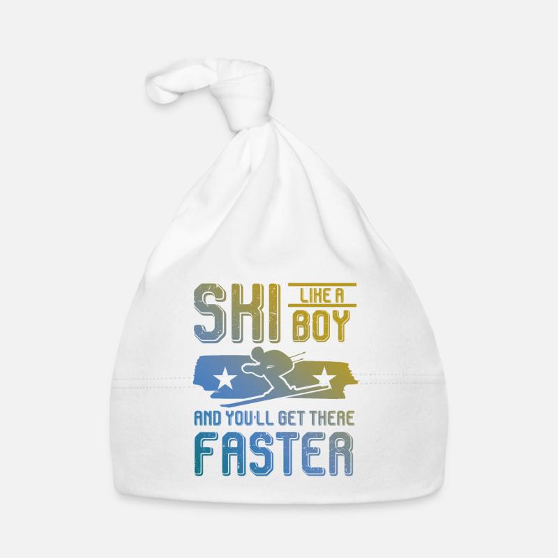 Ski Boy Organic Baby Cap