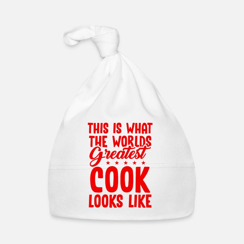 World's best chef Organic Baby Cap