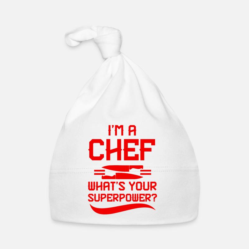 Chef de cuisine Superpower Bonnet bio Bébé