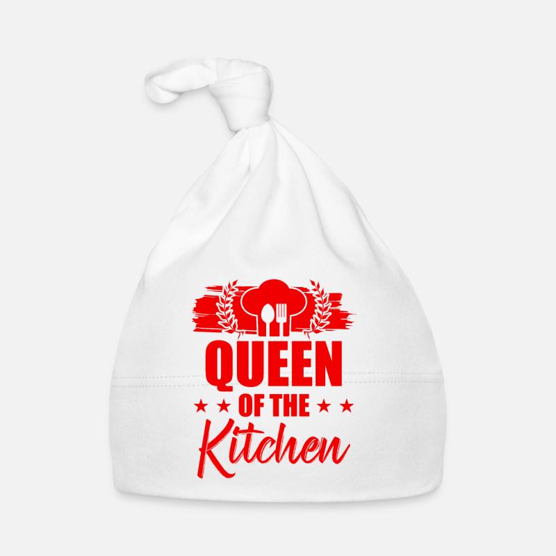 Queen of the kitchen Organic Baby Cap