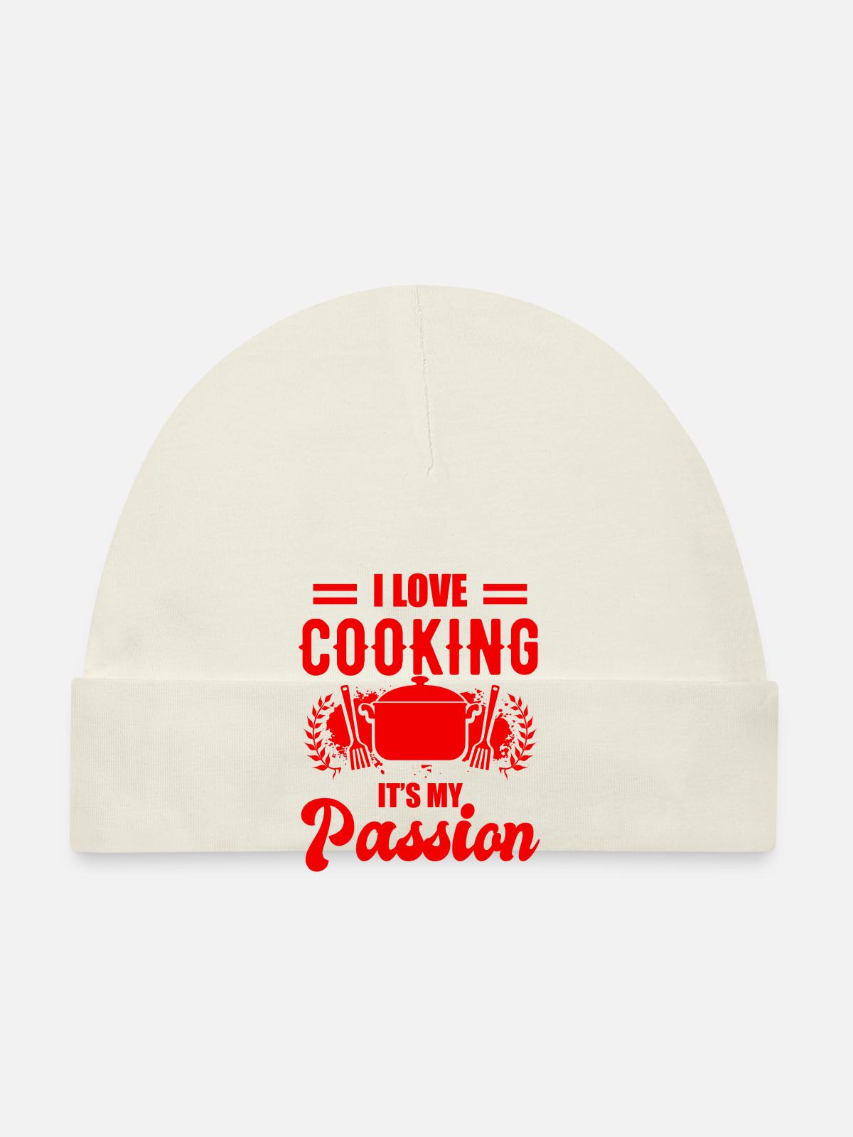 Ingrédients de cuisson - Bonnet bio Bébé - blanc - Devant