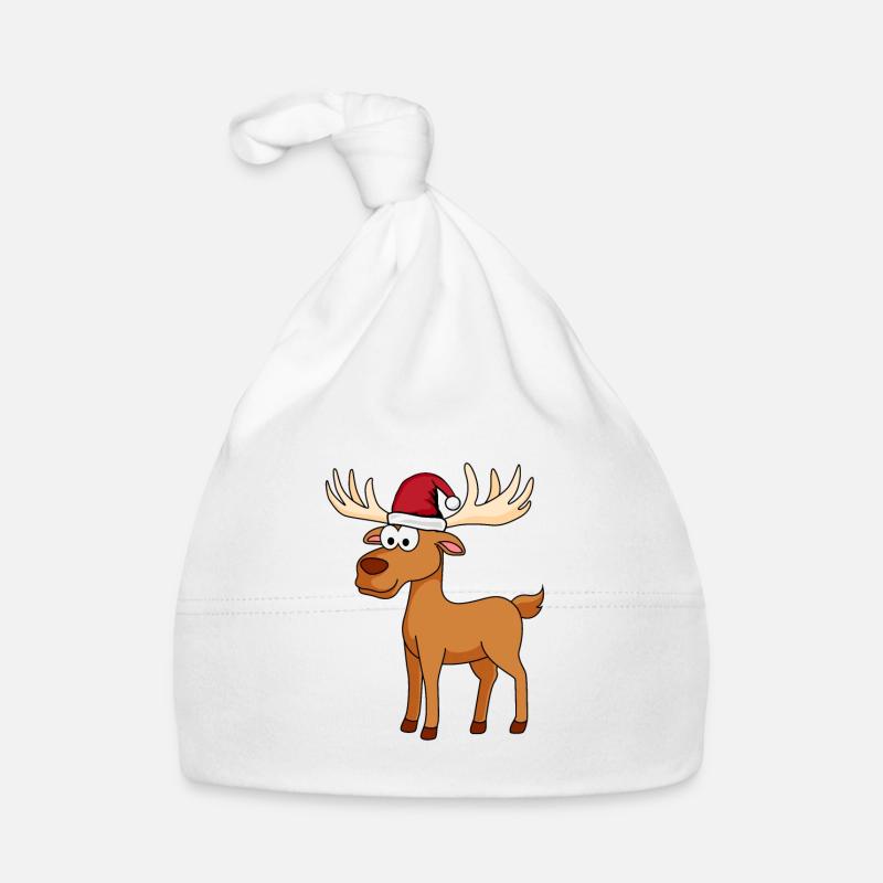 Noël de la bande dessinée Elk Bonnet bio Bébé