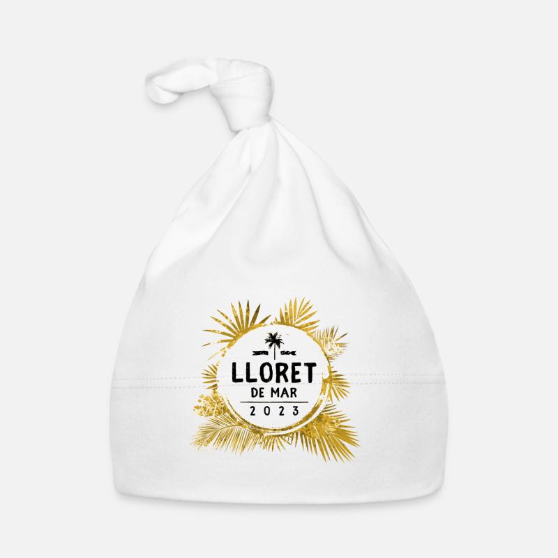 lloret de mar 2023 colorful Organic Baby Cap