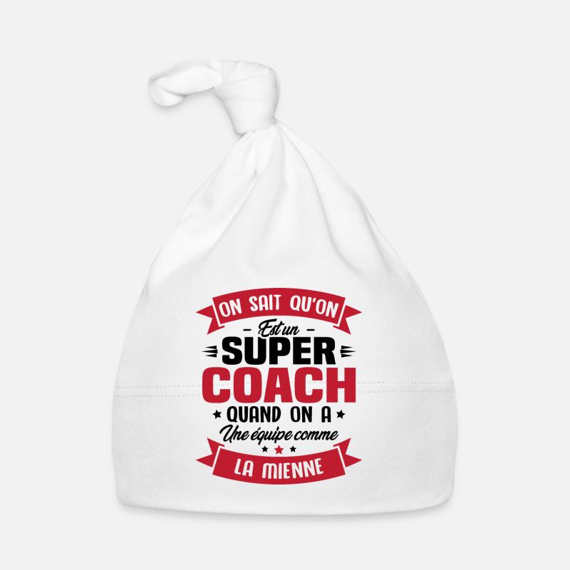 On sait qu'on est un super coach Bonnet bio Bébé