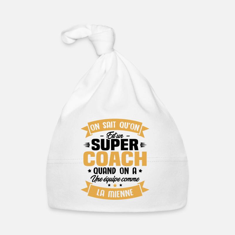On sait qu'on est un super coach Bonnet bio Bébé