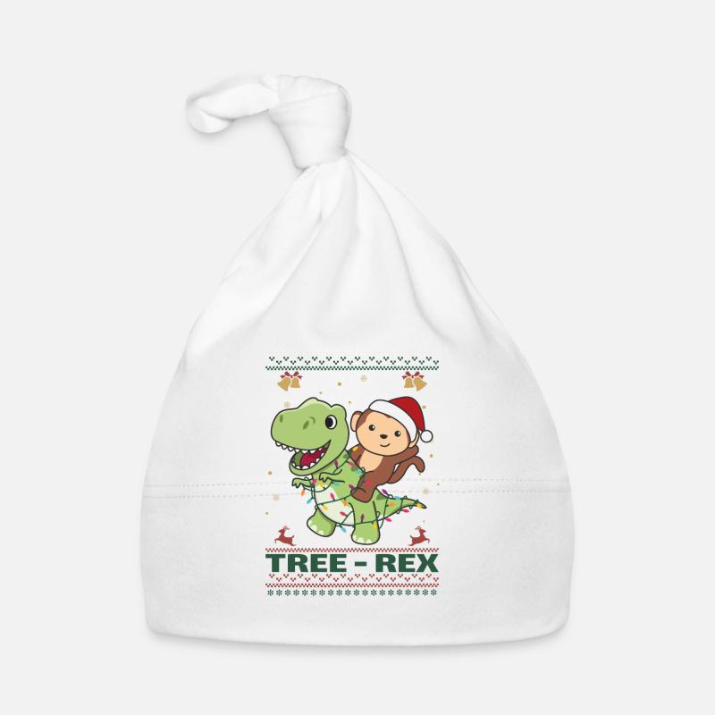 Merry Christmas ugly christmas affen Tree Rex Baby Bio-Mütze