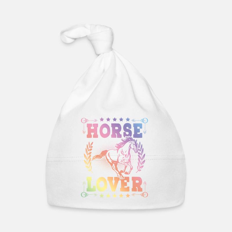 Horse Lover Baby Bio-Mütze