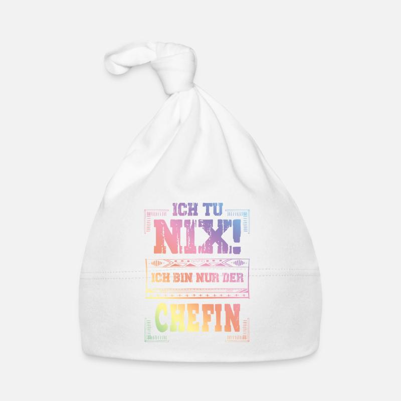 Weltbeste Chefin Baby Bio-Mütze