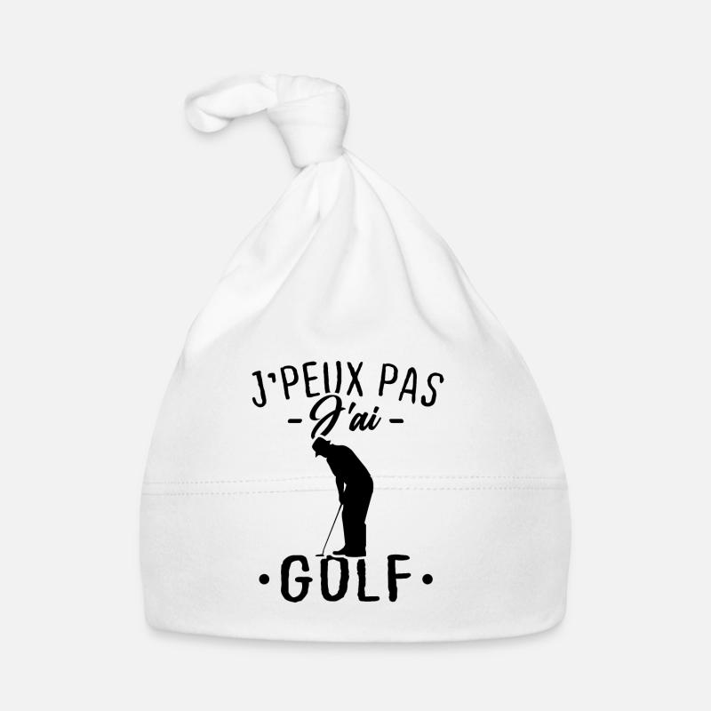 J'peux pas j'ai golf Bonnet bio Bébé