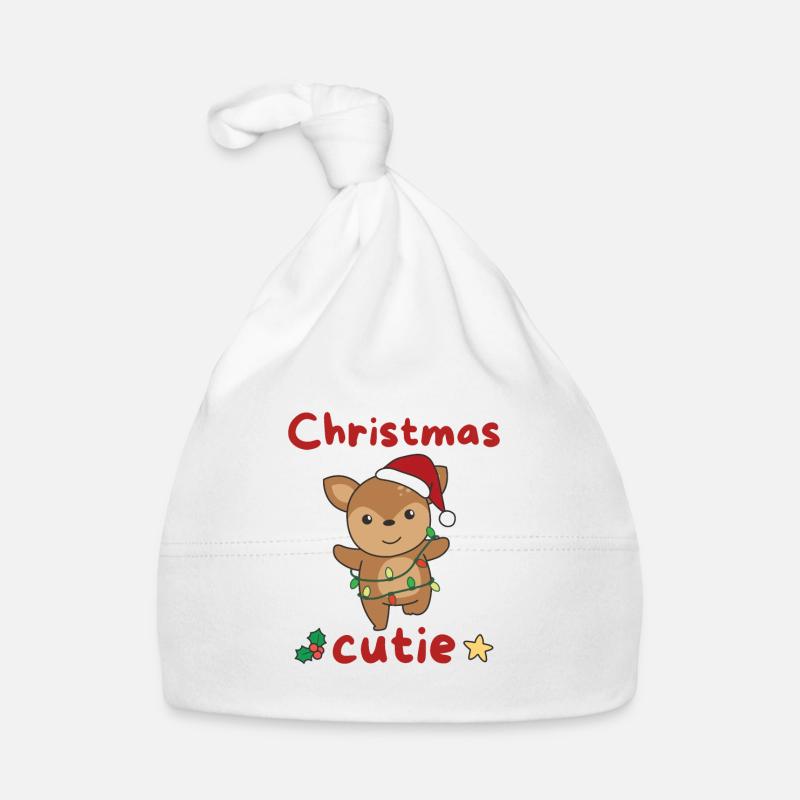 Cerf Noël Cerf Noël Cutie Bonnet bio Bébé