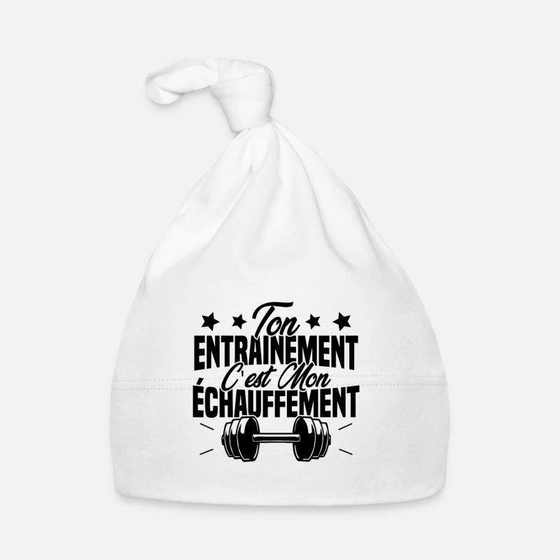 Ton Entrainement C'est Mon échauffement Bonnet bio Bébé