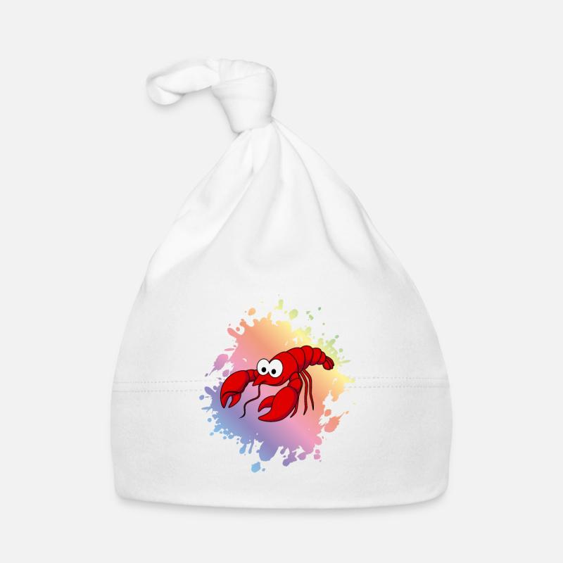 Homard Comic Animal Bonnet bio Bébé