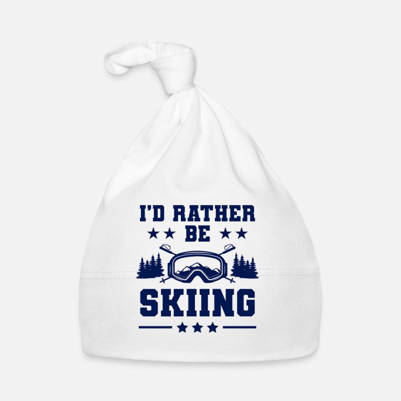 Ski Skiing Bonnet bio Bébé