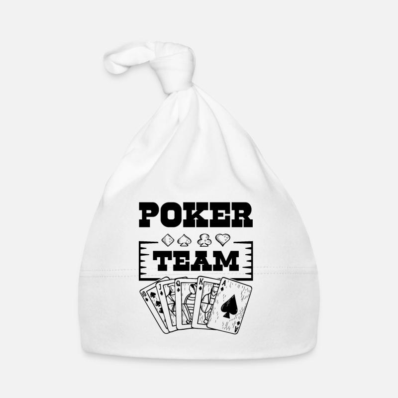 Poker Team Baby Bio-Mütze