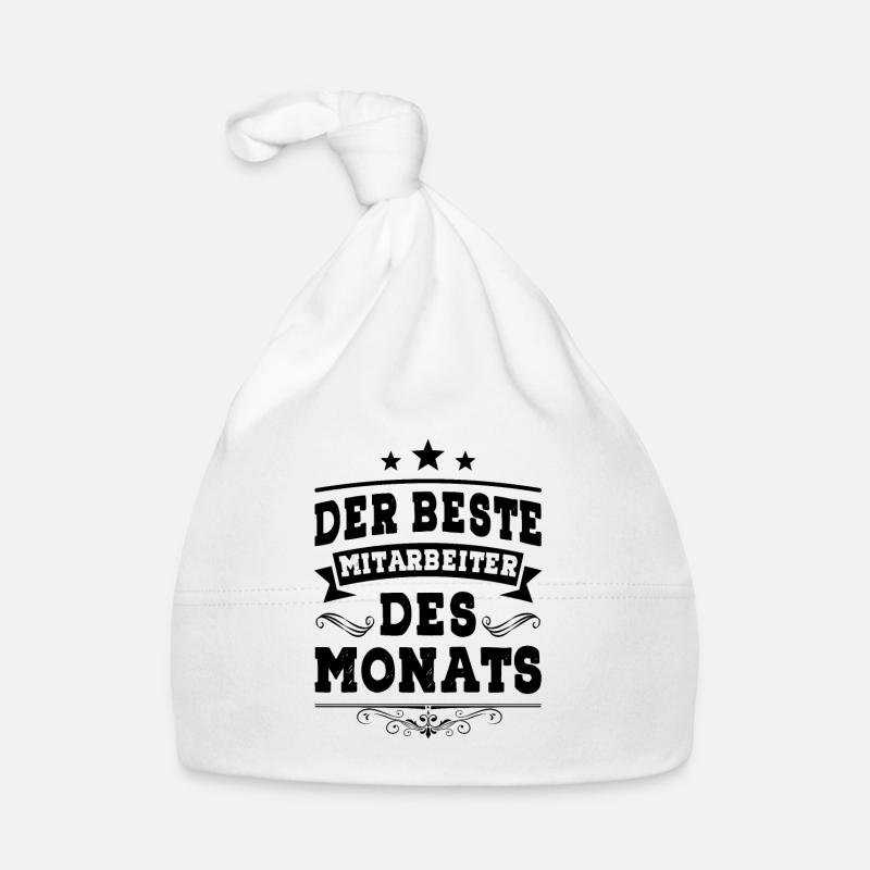 Mitarbeiter des Monats Baby Bio-Mütze