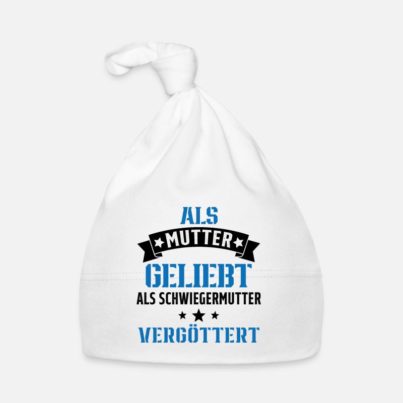 Schwiegermutter Mama Schwiegermama Mutter Mutterta Baby Bio-Mütze