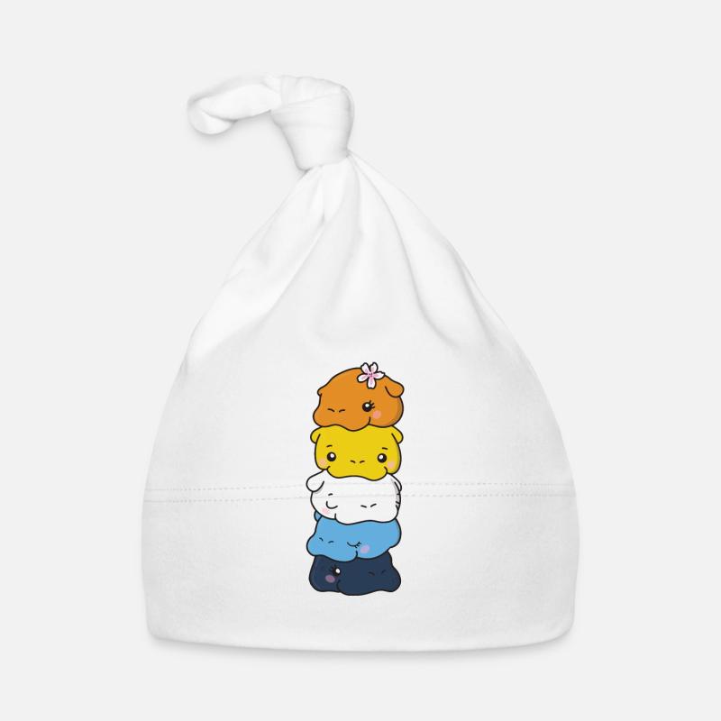 Aroace Flag Pride LGBTQ süße Hippo Baby Bio-Mütze