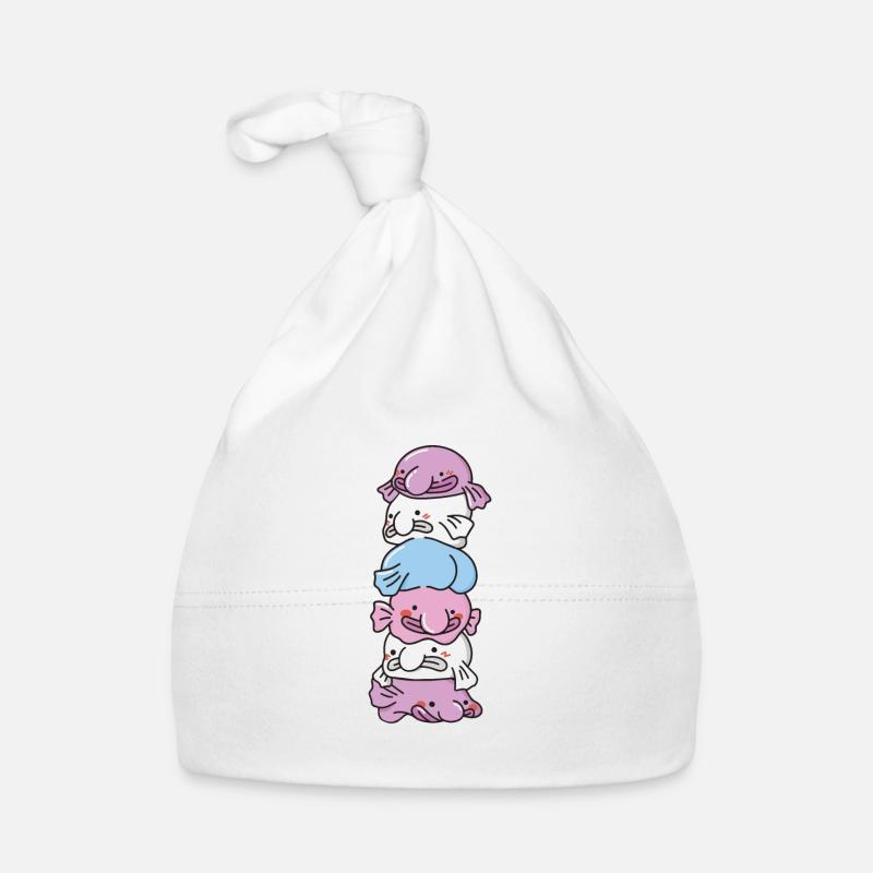 Drapeau intersexe Gander Pride LGBTQ Blobfish Bonnet bio Bébé