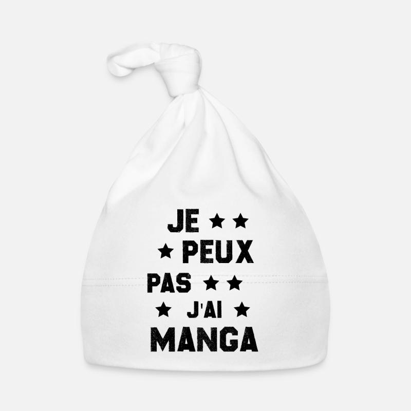 Je Peux Pas J'ai Manga Bonnet bio Bébé