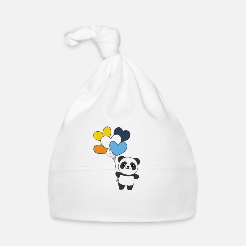 Aroace Flag Ballon Hearts Pride LGBTQ Panda Bonnet bio Bébé