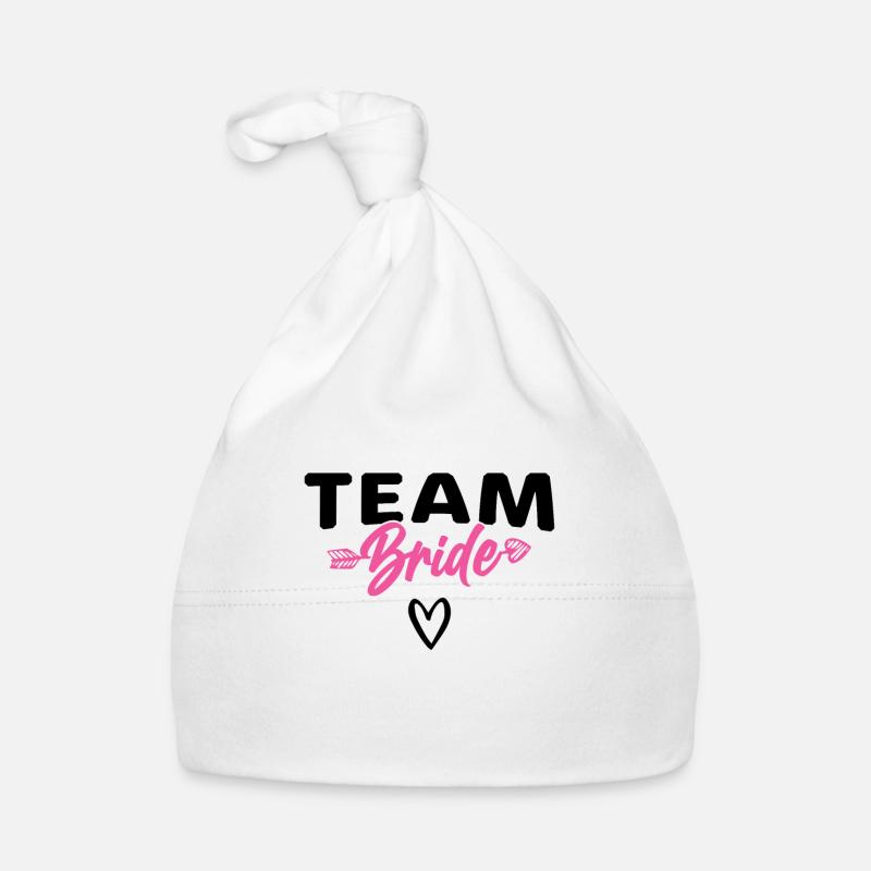 Team Braut Bride Baby Bio-Mütze