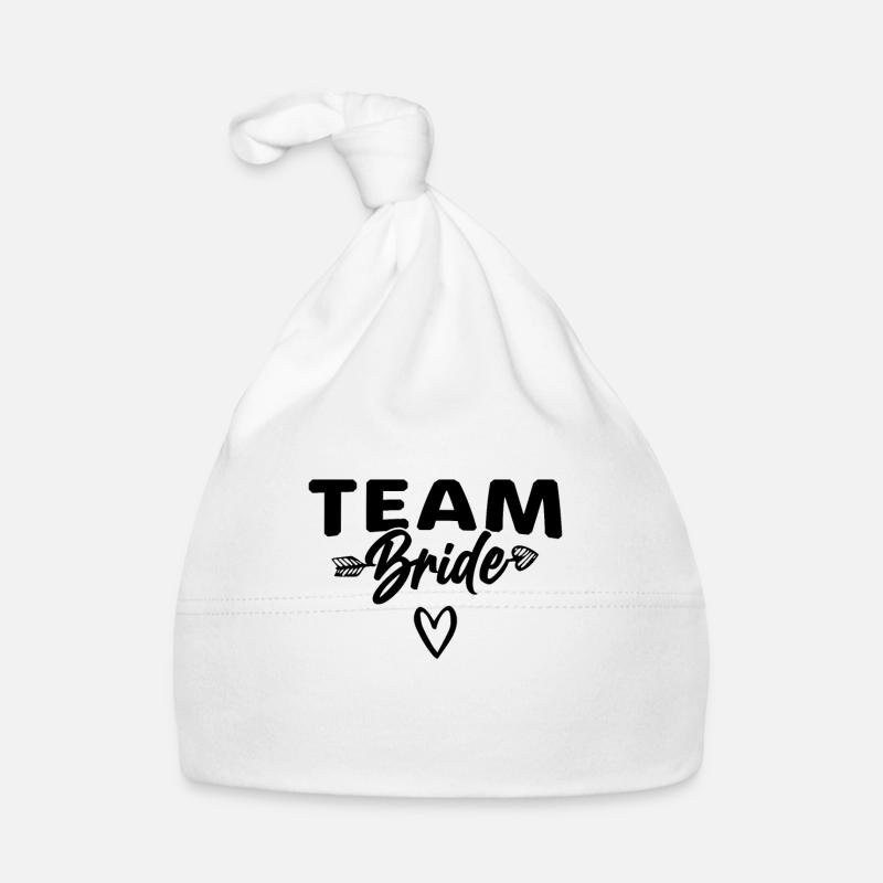 Team Braut Bride Baby Bio-Mütze