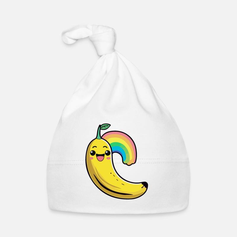 Banane Comic Baby Bio-Mütze