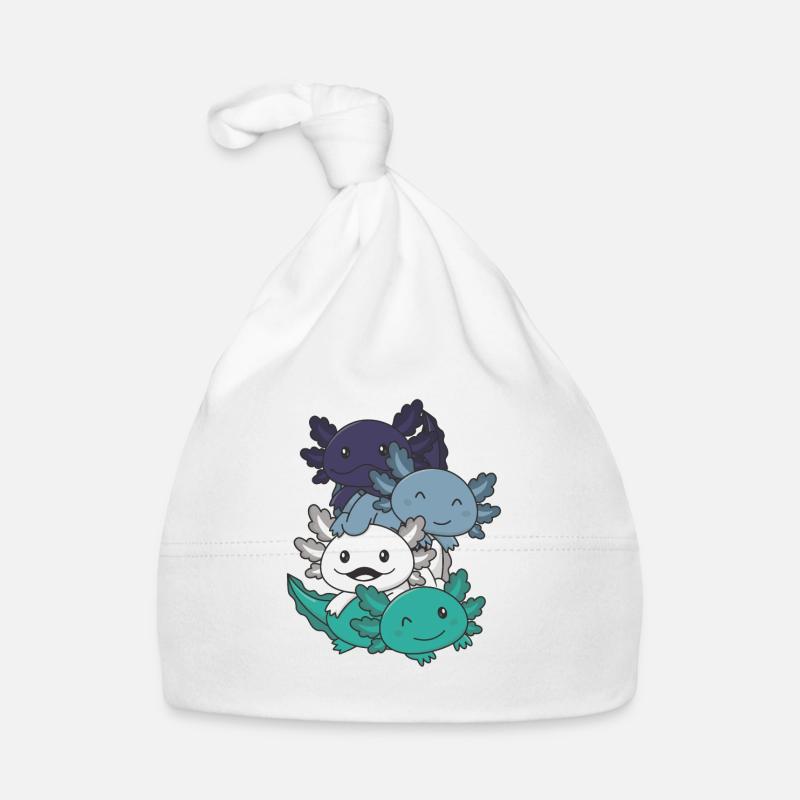 Orienté Aroace Flag Pride LGBTQ Mignon Axolotl Bonnet bio Bébé