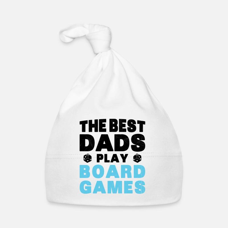 Die besten Väter spielen Geschenk-Brettspiele Baby Bio-Mütze