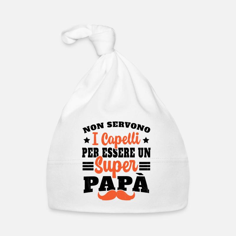 Pas Besoin De Cheveux Pour Être Un Super Papy Bonnet bio Bébé