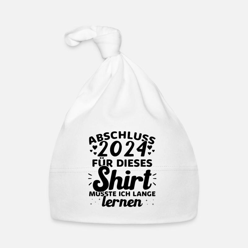 Abschluss 2024 Abschluss der Realschule Baby Bio-Mütze