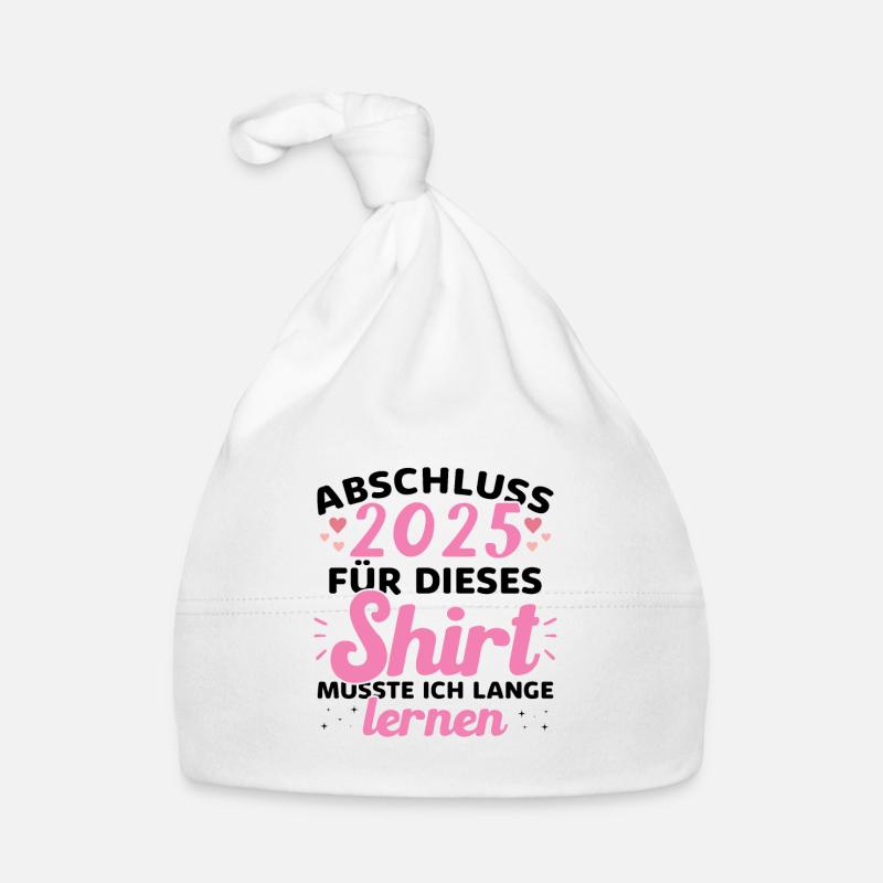 Abschluss 2025 Abschluss der Realschule Baby Bio-Mütze