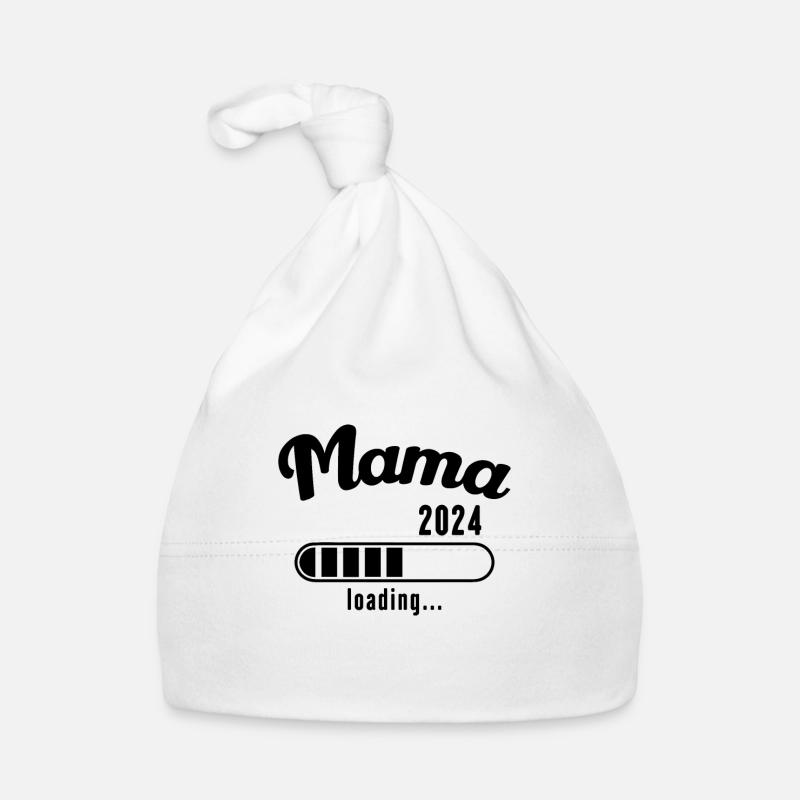 Mamá 2024 Loading Pregnancy Mom Mom Organic Baby Cap