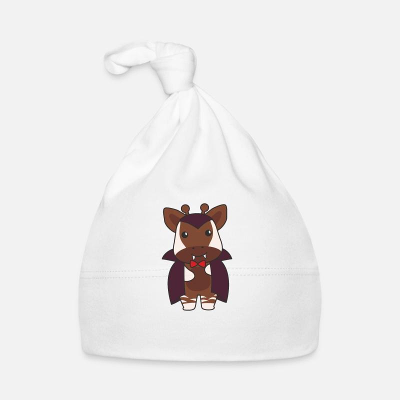 Okapi Happy Halloween cute vampire costume Organic Baby Cap