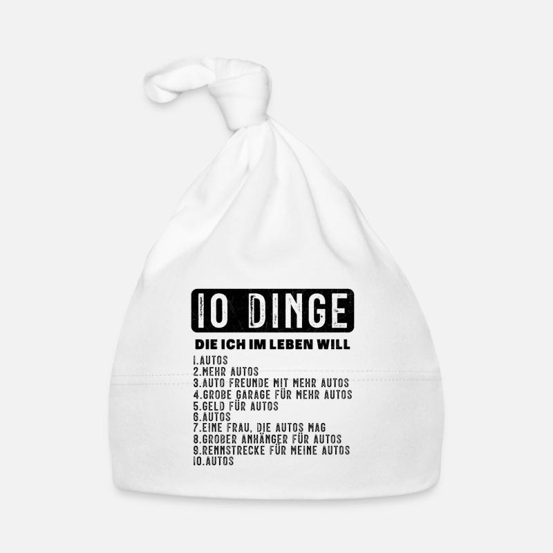 Auto Tuning Schrauber Baby Bio-Mütze