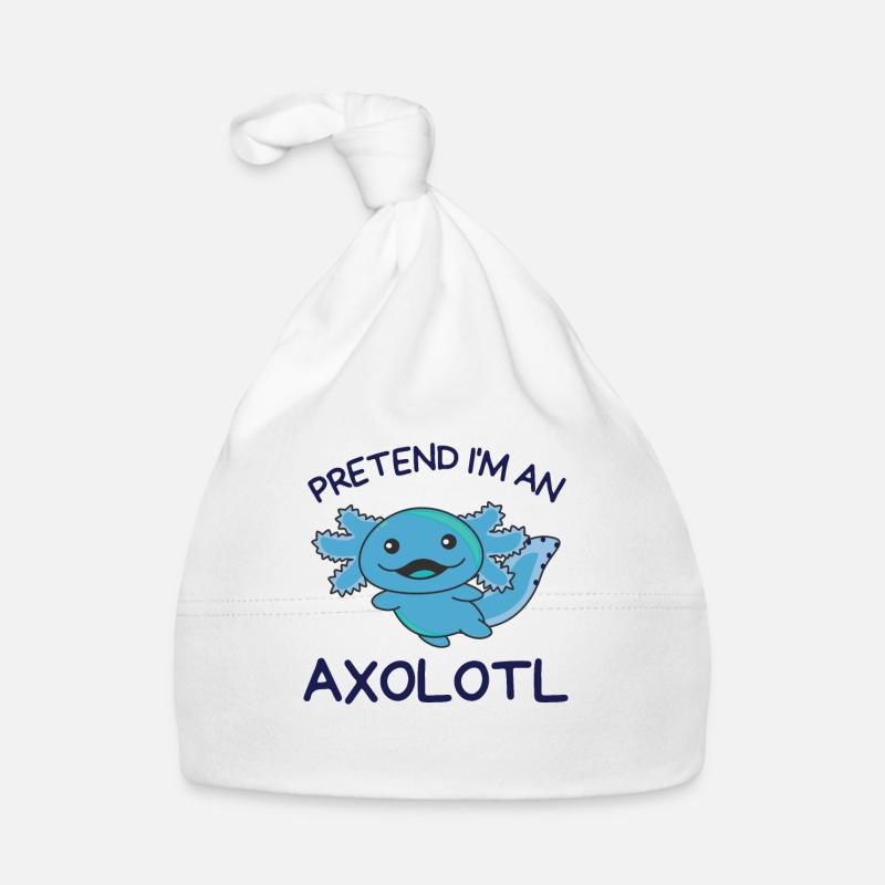 Stell dir vor ich bin ein Axolotl Halloween Baby Bio-Mütze