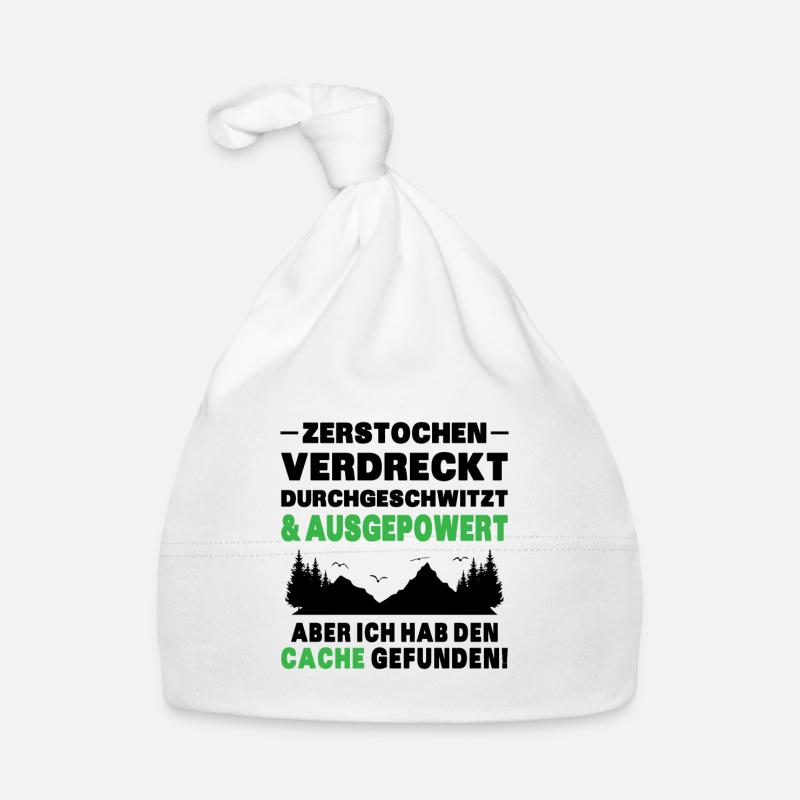 Gecache Geocaching Hobby Cache Baby Bio-Mütze