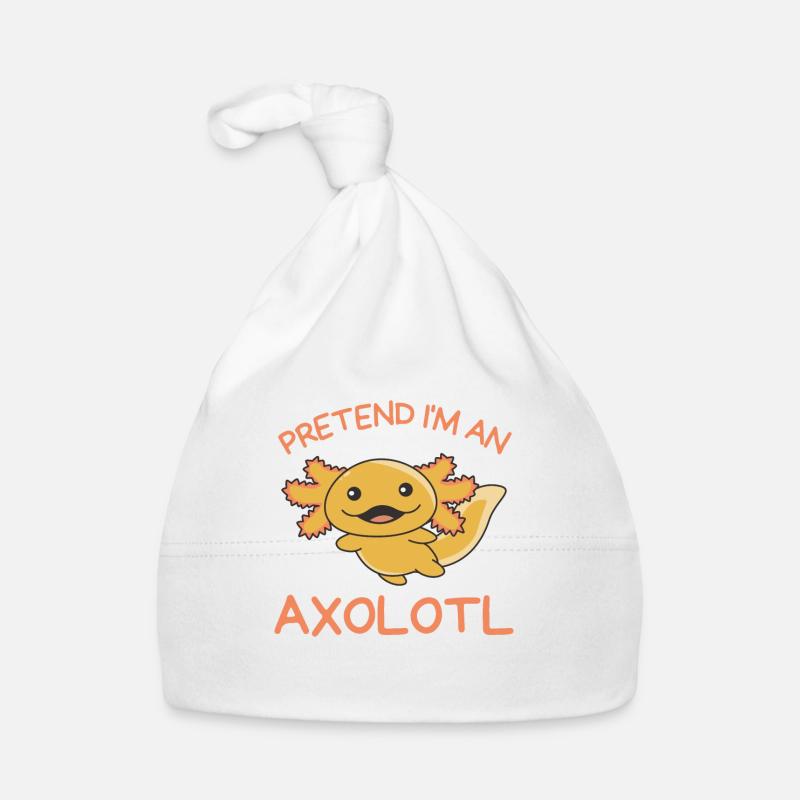 Stell dir vor ich bin ein Axolotl Halloween Baby Bio-Mütze