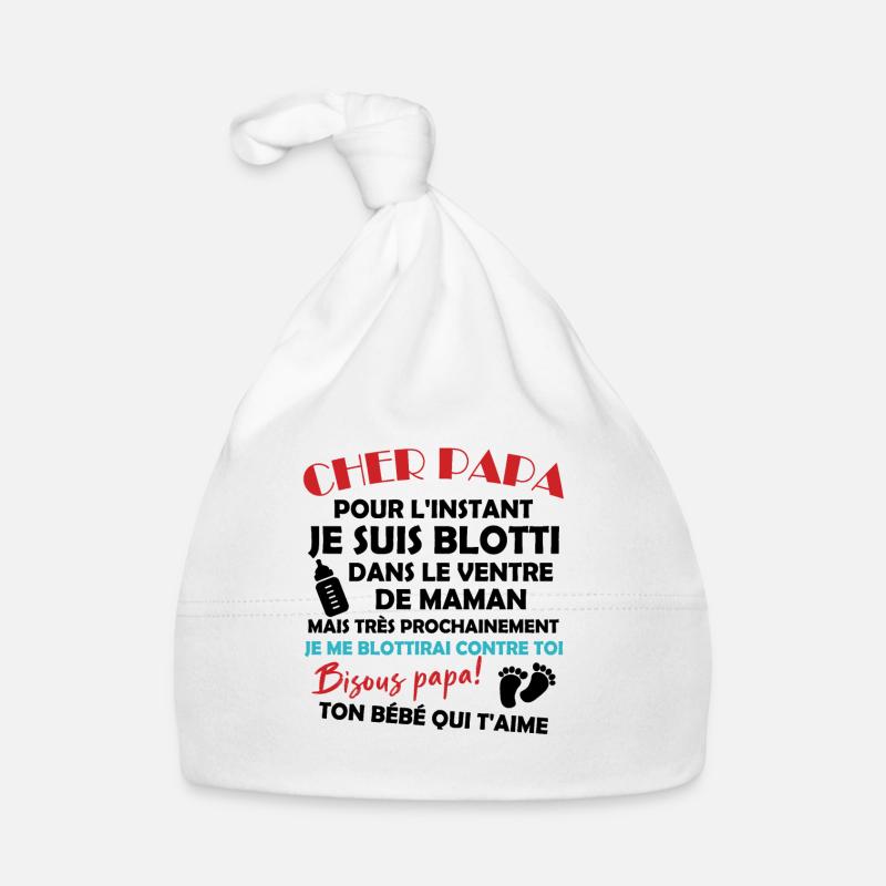Cher papa Bonnet bio Bébé