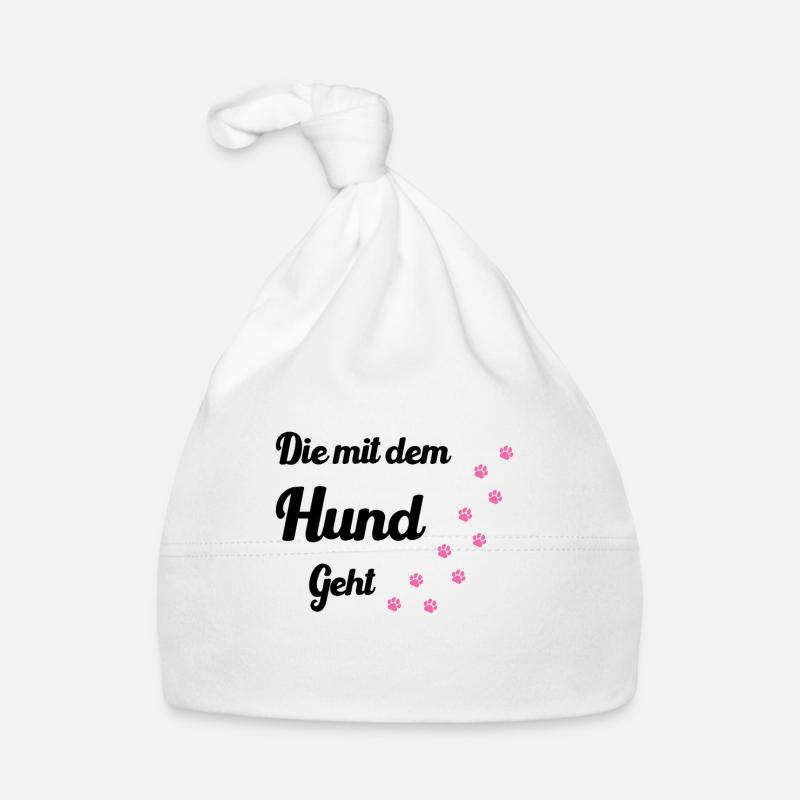 Who walks with the dog Organic Baby Cap