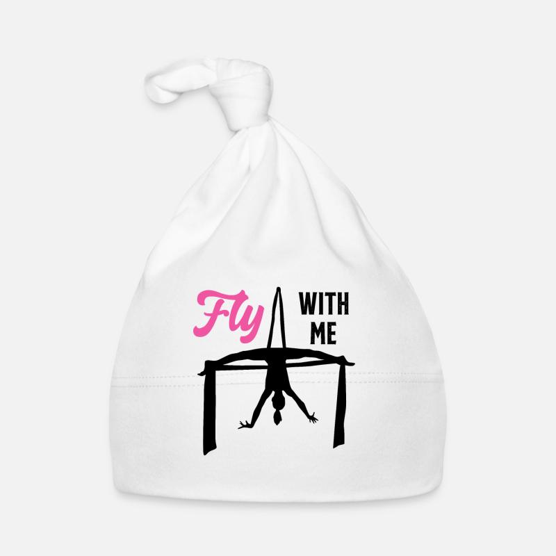 Fly With Me Silk Circus Antenna Organic Baby Cap