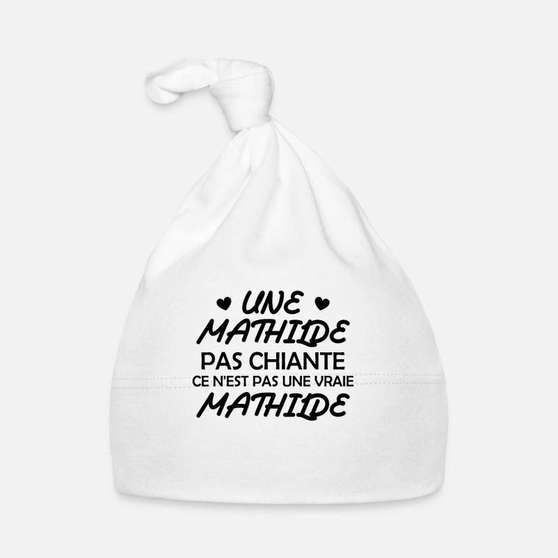 Une Mathilde pas chiante ce n est pas une vraie Bonnet bio Bébé