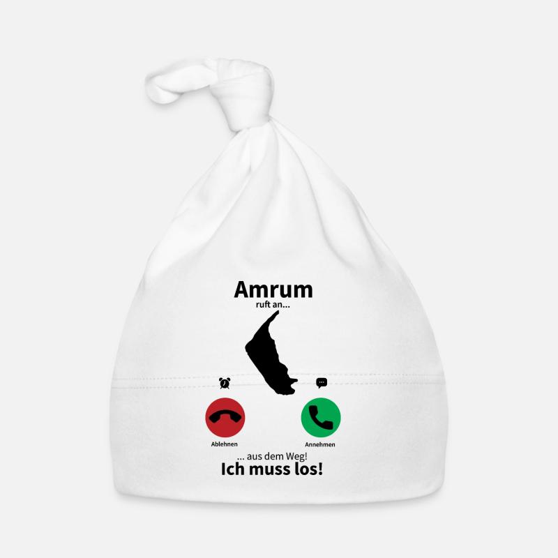 Amrum ruft an... Baby Bio-Mütze