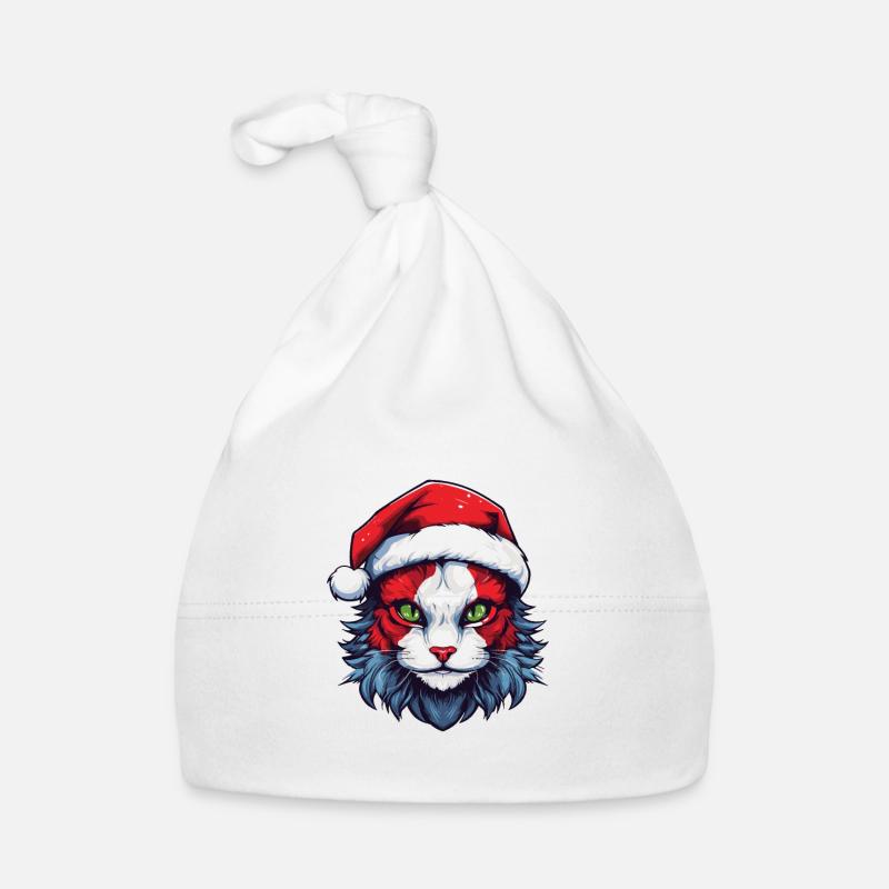 Portrait de chat Noël Bonnet bio Bébé