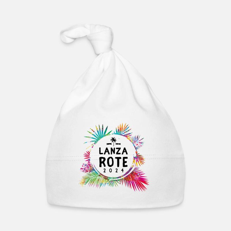 Lanzarote 2024 Colorful Organic Baby Cap