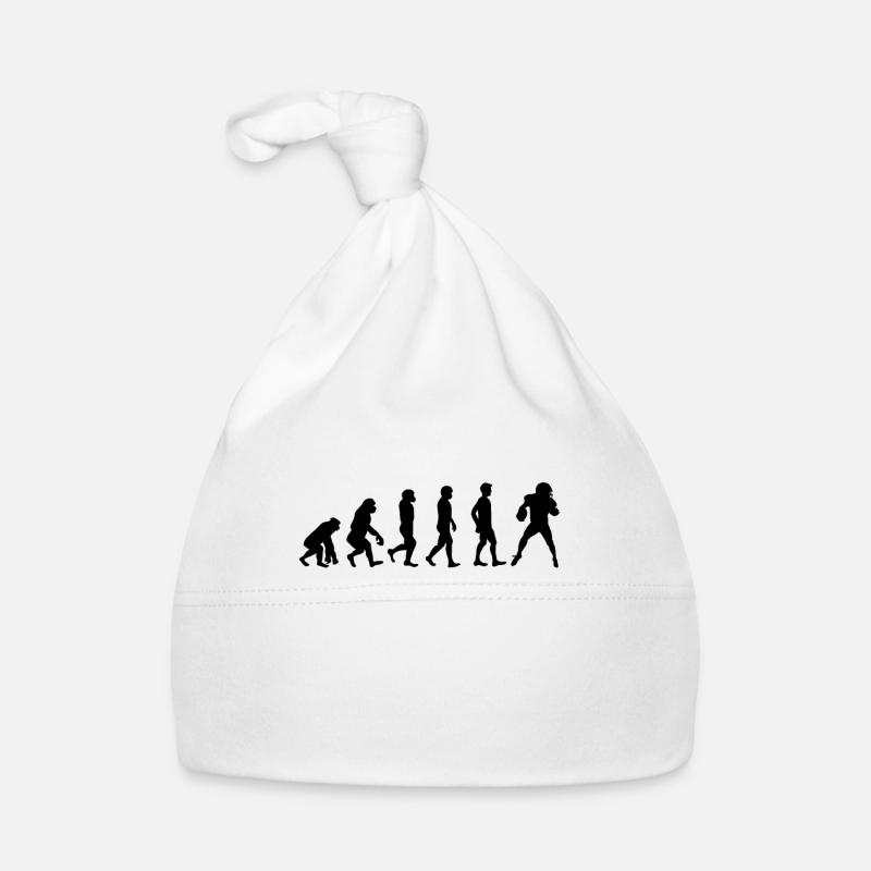 Evolution des Rugbyspielers Baby Bio-Mütze