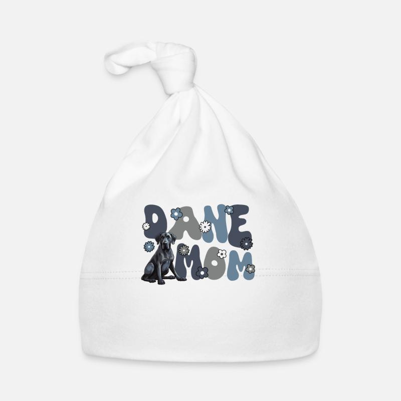 Dogue Allemand Groovy Dane Maman Bonnet bio Bébé