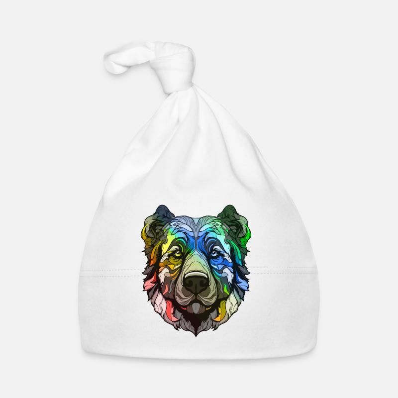Kangal Dog Head Colorful Organic Baby Cap